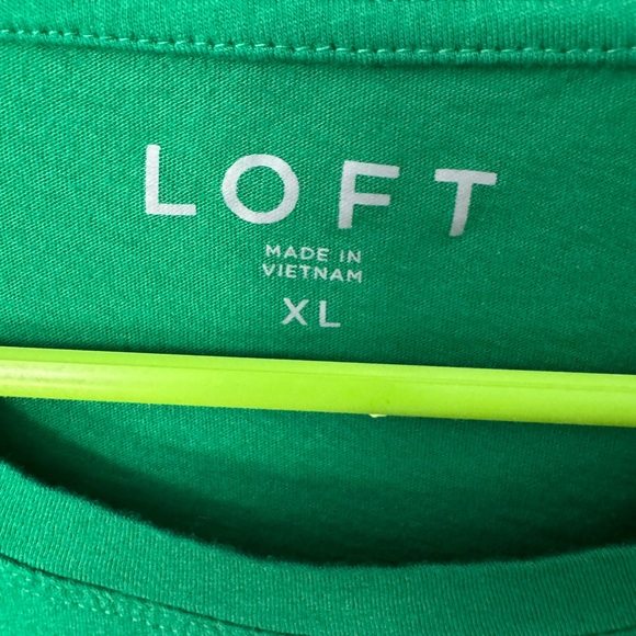 Loft long sleeve t shirt XL green - Picture 3 of 3